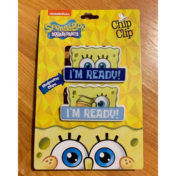 Sponge Bob Chip Clip - Picture 1 of 1